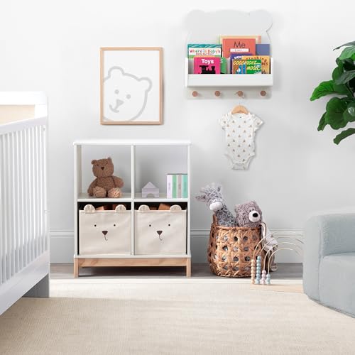 4-in-1 Convertible Crib, Bianca White/Natural A58351