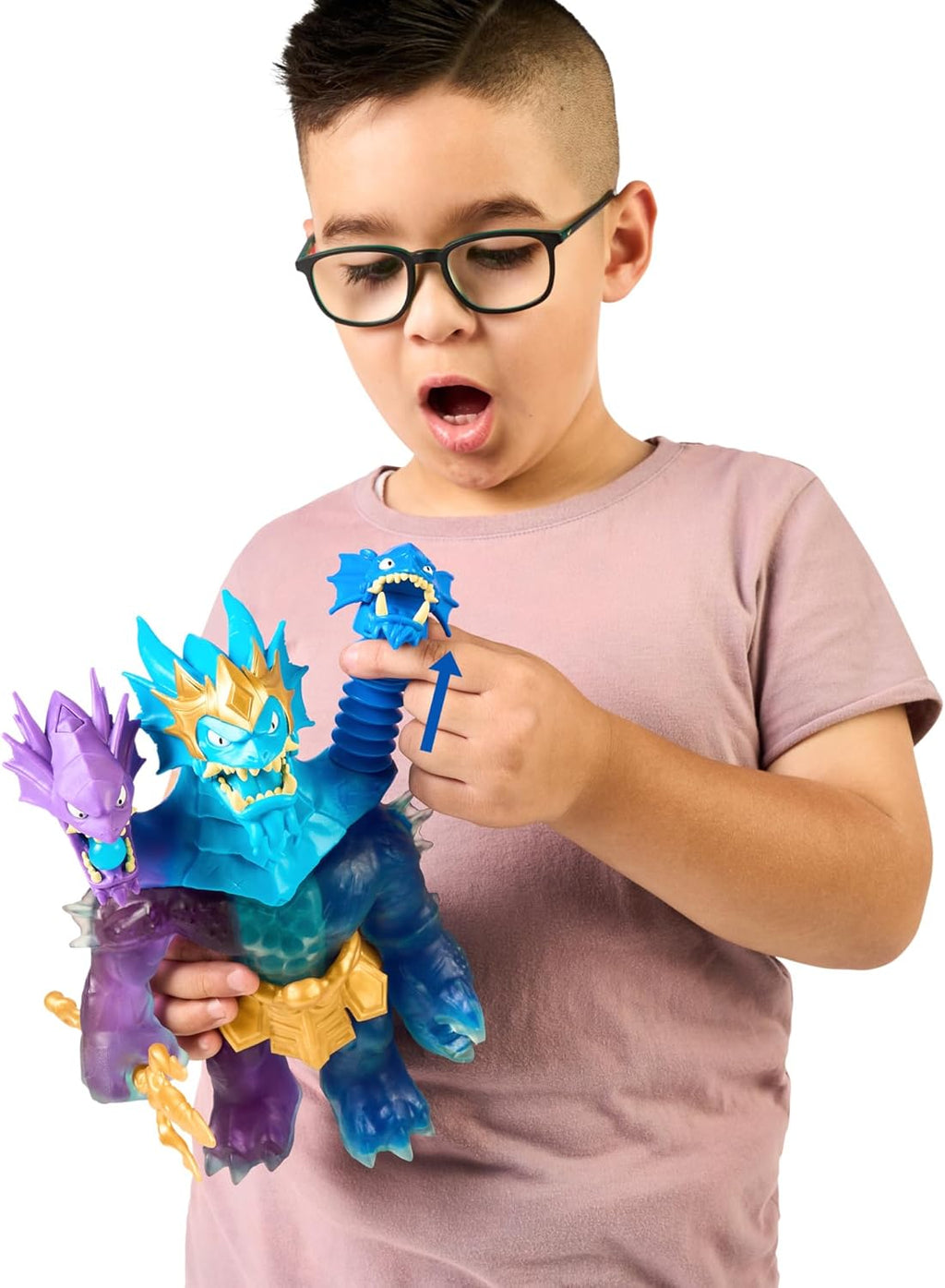 Deep Goo Sea King Hydra Figure with Triple Attack Goo Power R5257