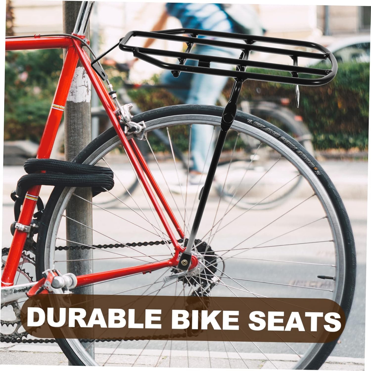 Bicycle Rear Seat Luggage Rack Mat for Kids Bike U697965