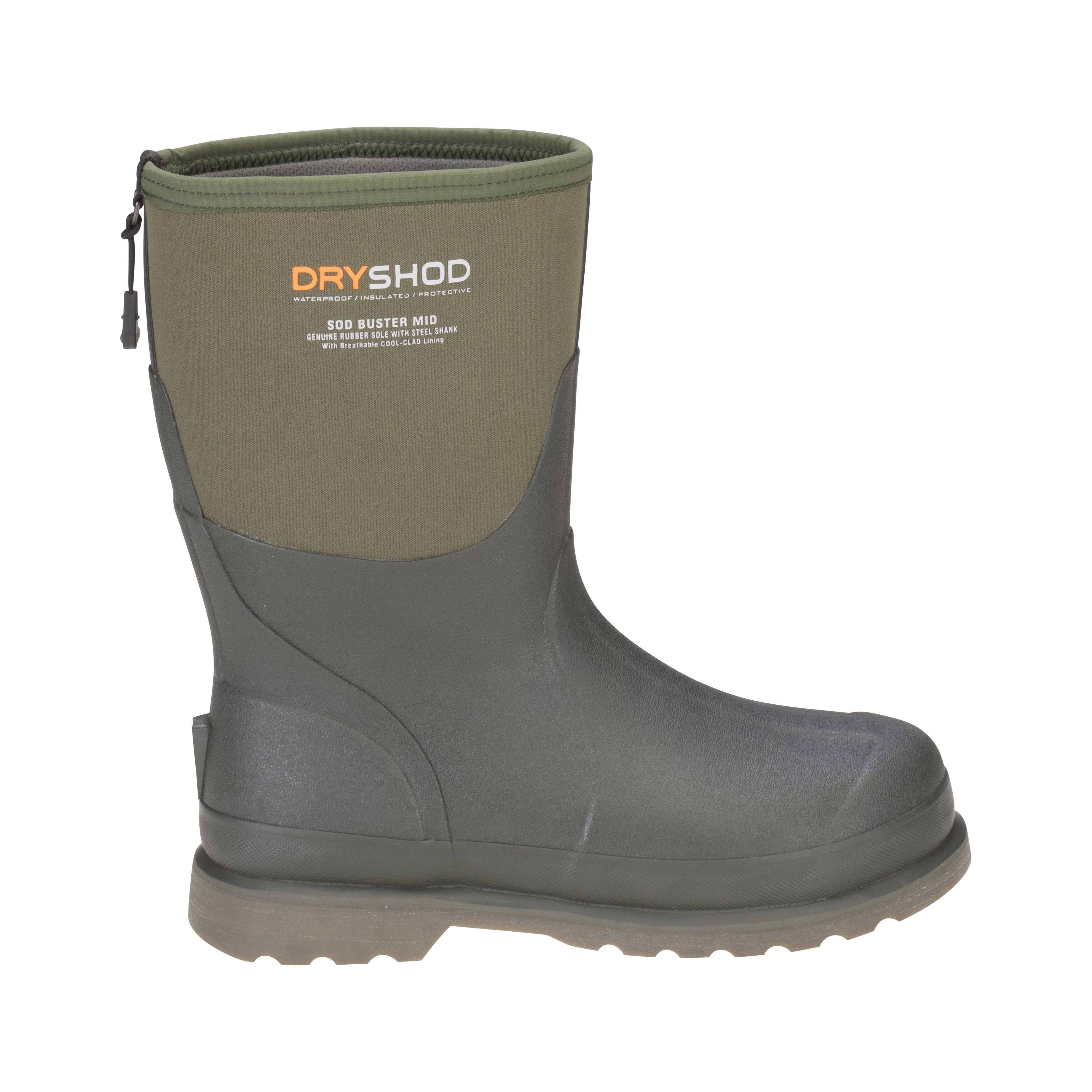 Men's Mid Cut Moss/Grey Boot L686