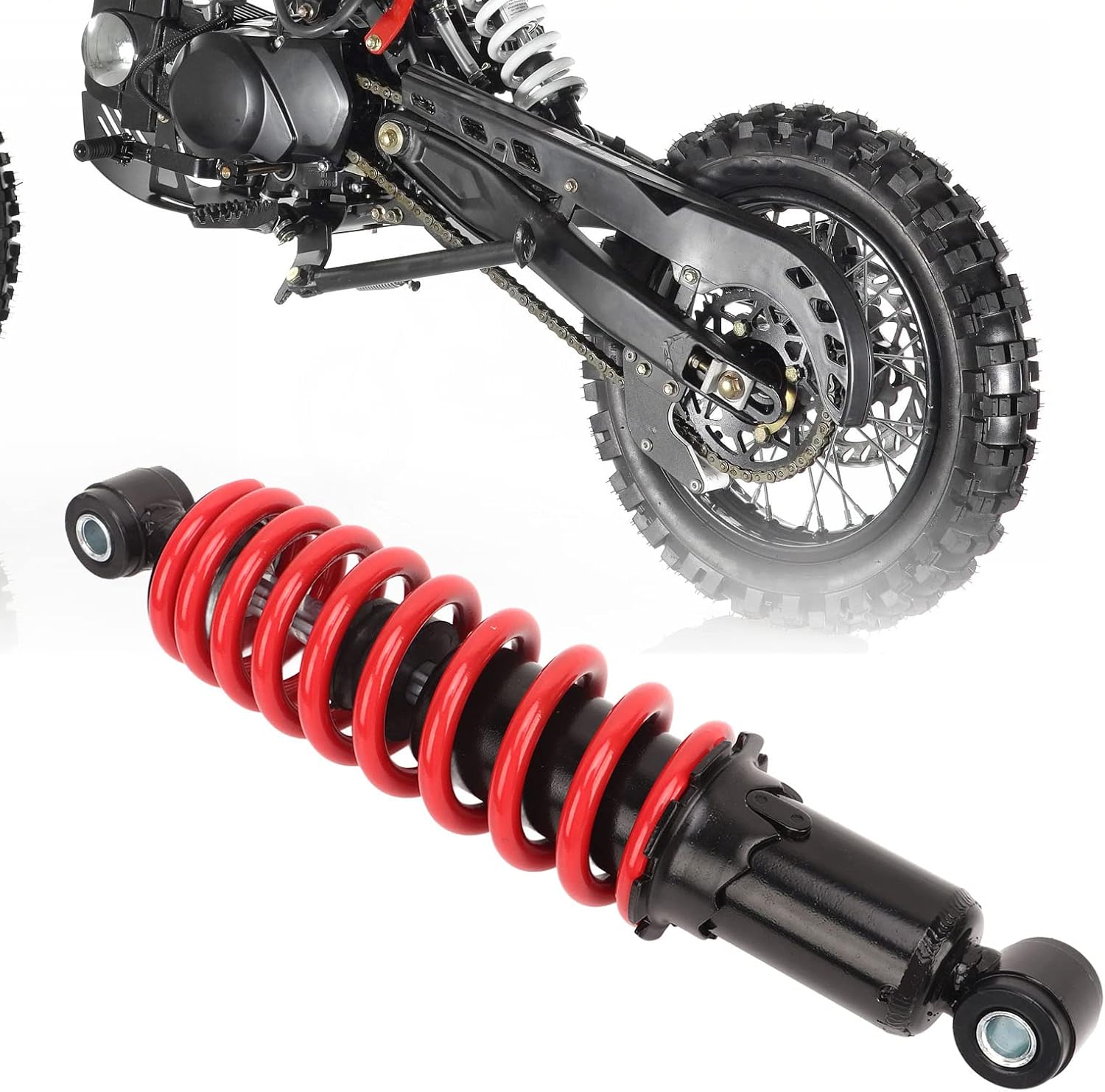 Motorcycle Shock Absorber, 285mm 5-Level Adjustable Damping Y234170