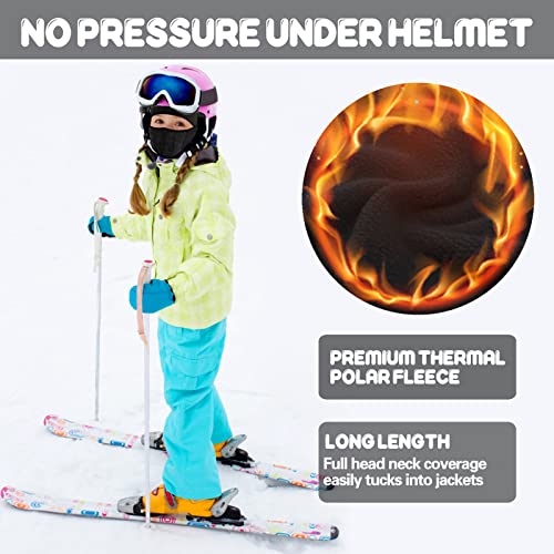 Kids Balaclava Ski Mask Winter Breathable Face Mask O996913