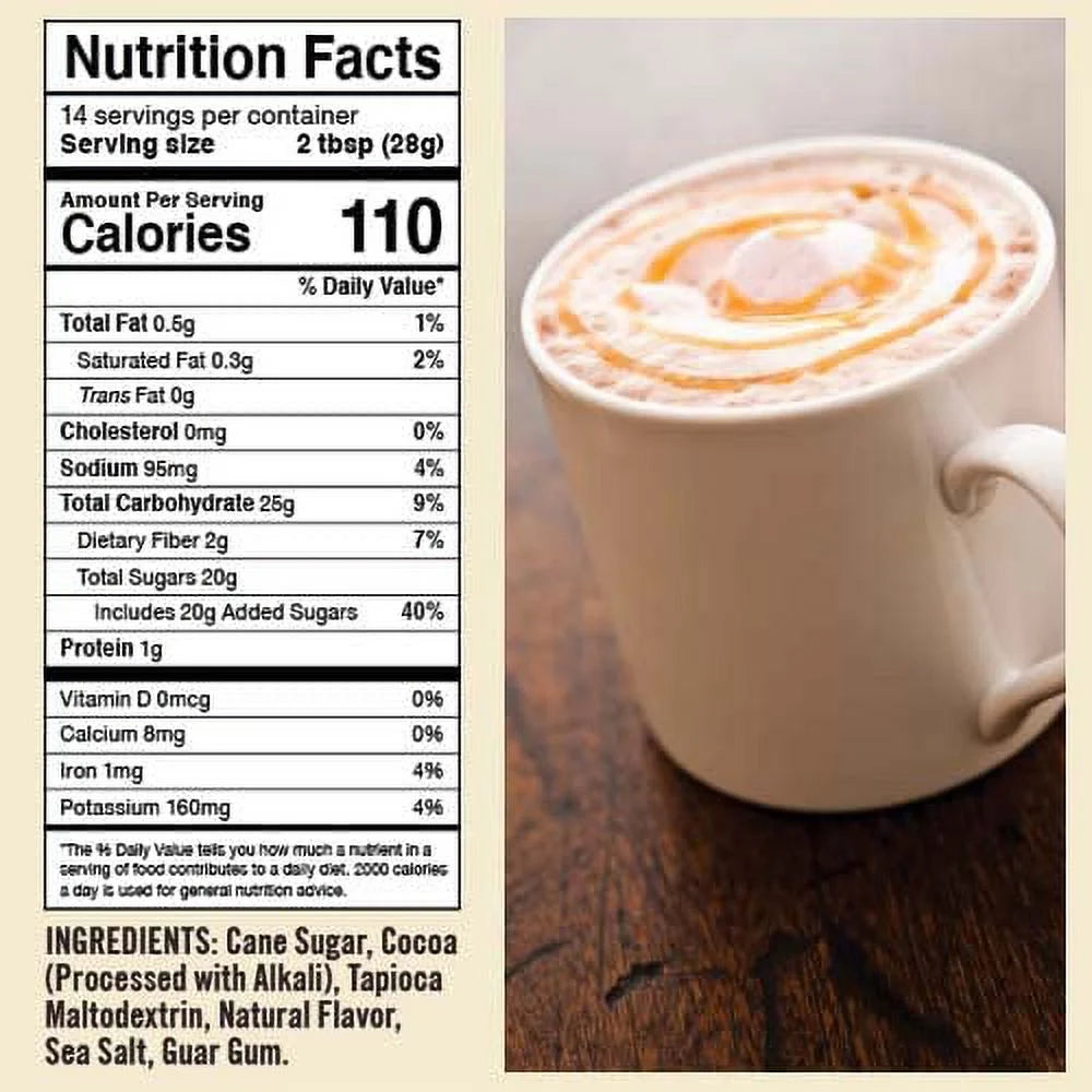 Dairy-Free Hot Chocolate Mix, 14 oz (Pack of 2) O400352