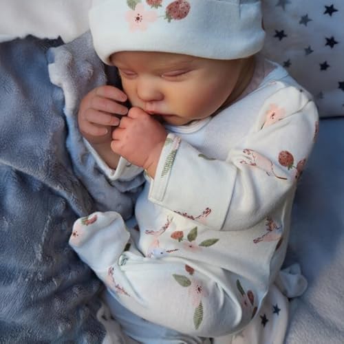 20 Inch Realistic Reborn Baby Doll in Green Outfit with Accessories B700