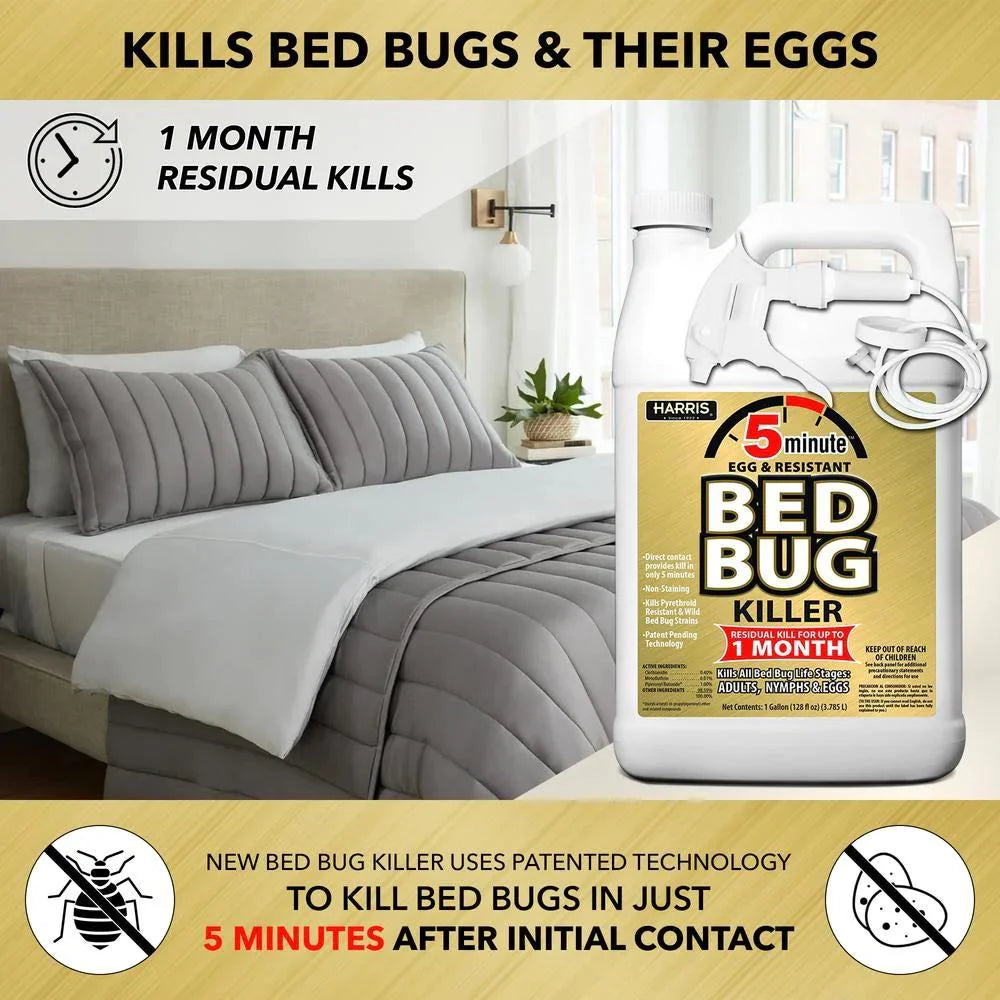 Bed Bug Killer Spray, 1 Gallon with Trigger C40098