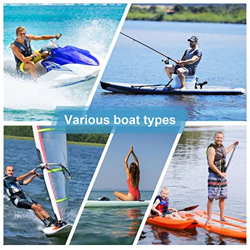 Kayak Anchor, 3.5 lbs Foldable Grapnel for Kayaks, SUPs, Small Boats C13034