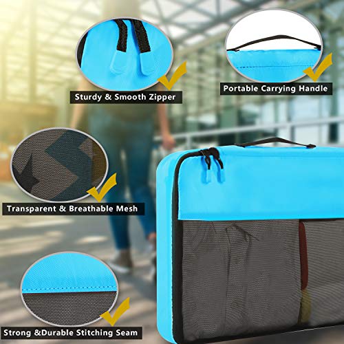Packing Cubes Luggage Organizer for Travel Suitcase Bags X9820
