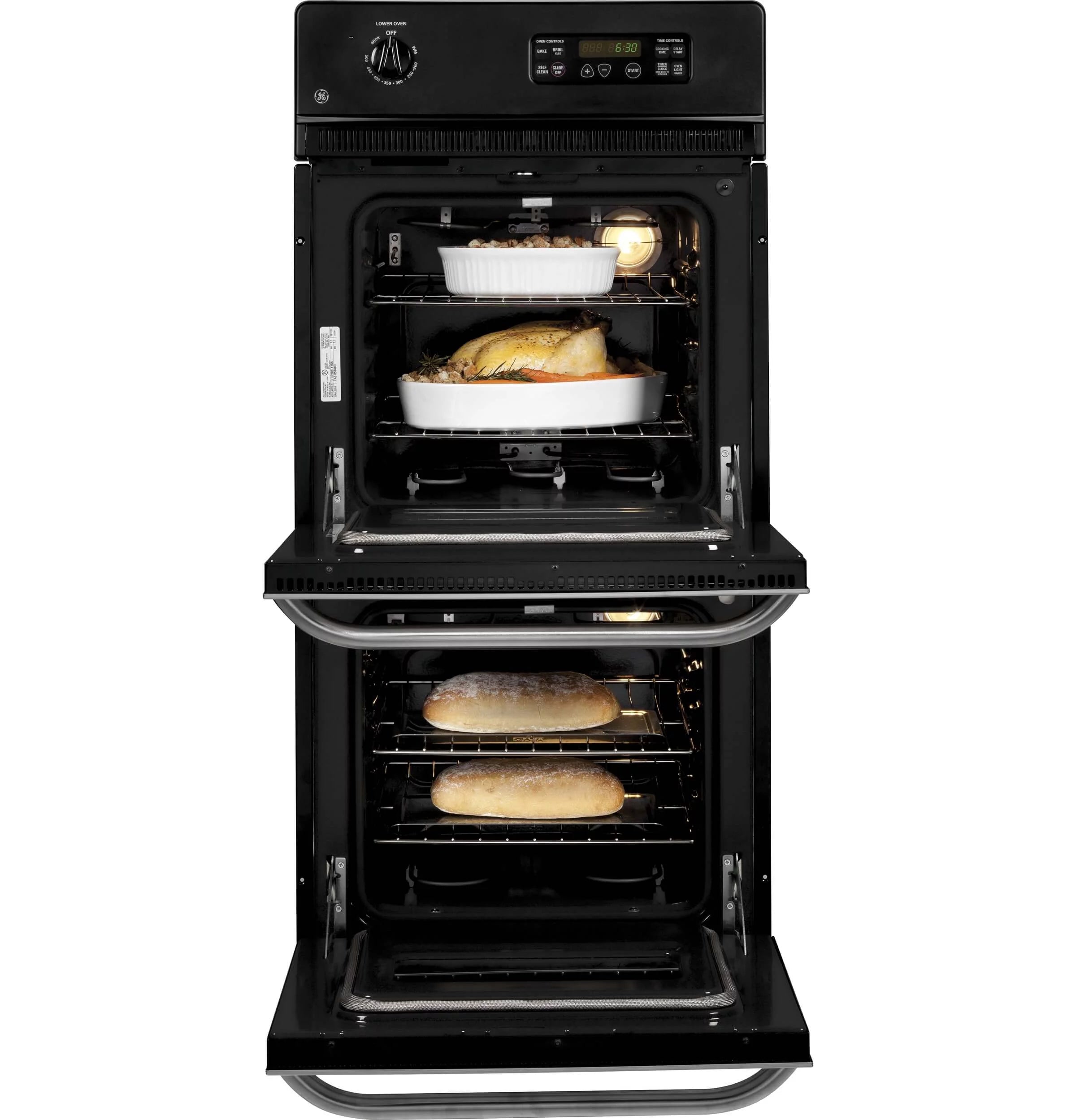 24" Built-In Double Electric Oven - Stainless Steel T1815