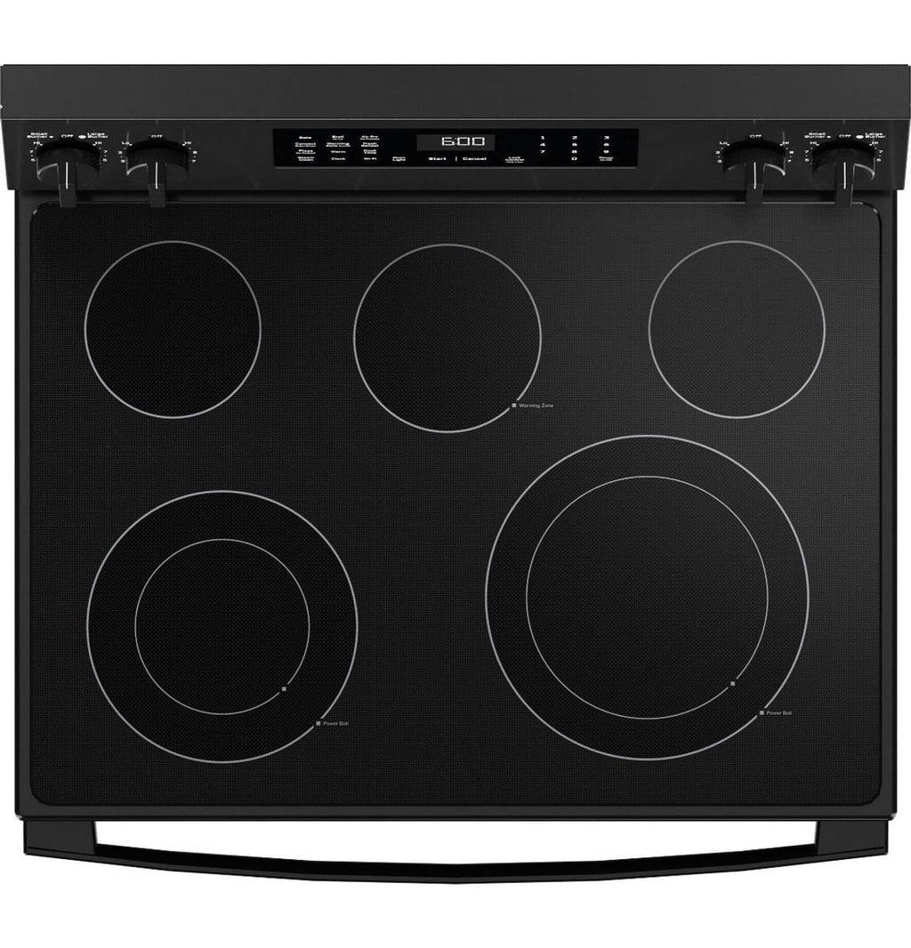 30 Inch Free Standing Radiant Range with 5 Elements and Steam Clean J53147