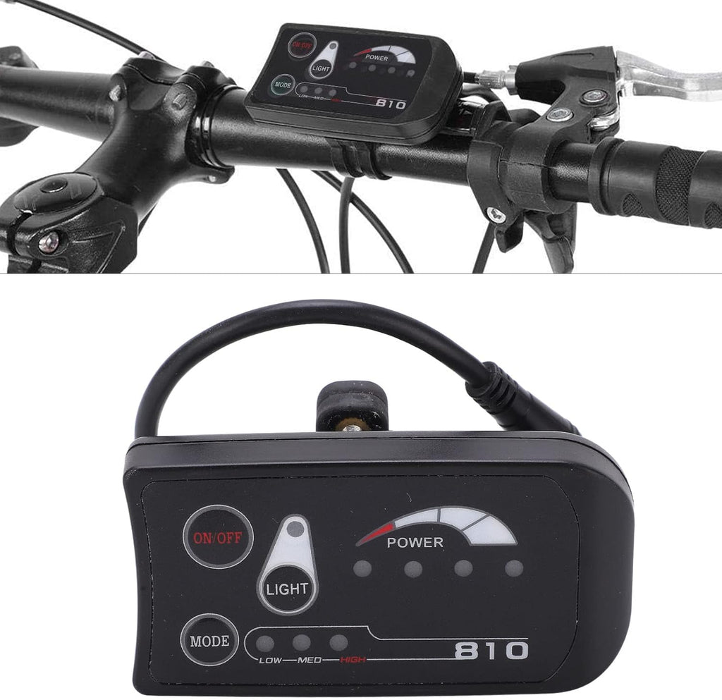 Bike Computer LED Display Control Panel for Electric Bike W845