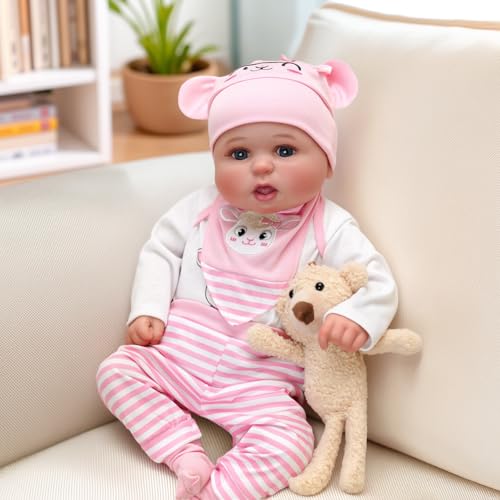 20 Inch Handmade Realistic Reborn Baby Doll with Soft Body Q8447