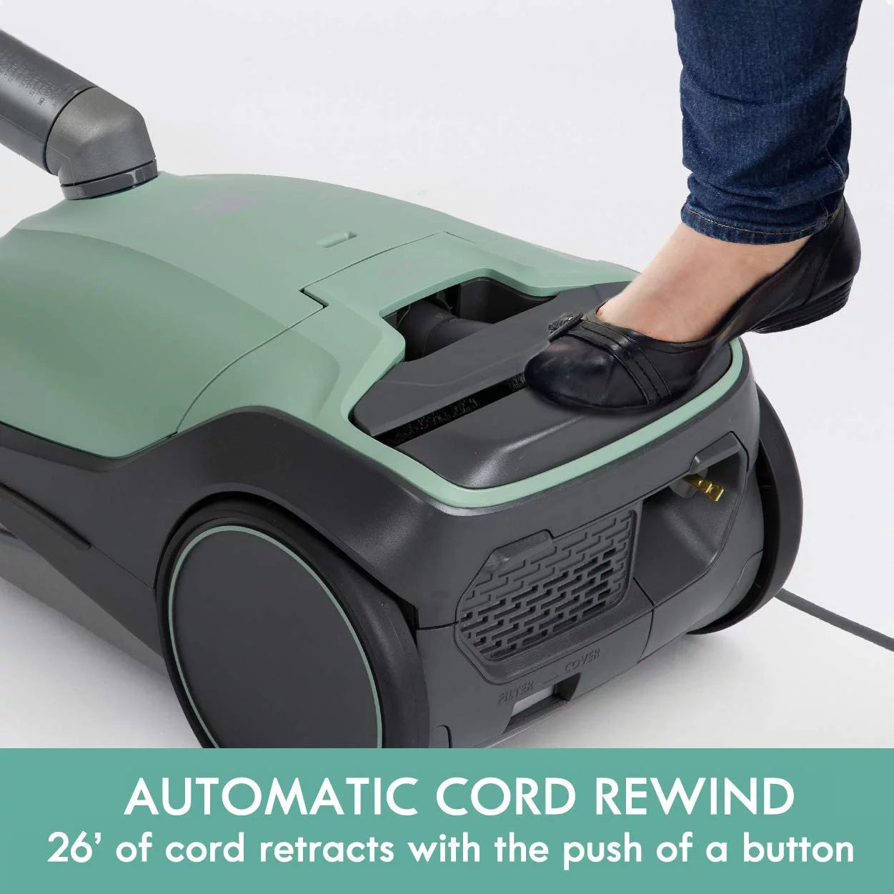 Lightweight Bagged Canister Vacuum Cleaner for Pet Hair M556