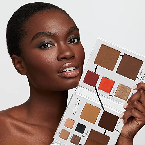 Fold Out Face Makeup Palette, Travel All in One, Neutral Cream & Powder C383147