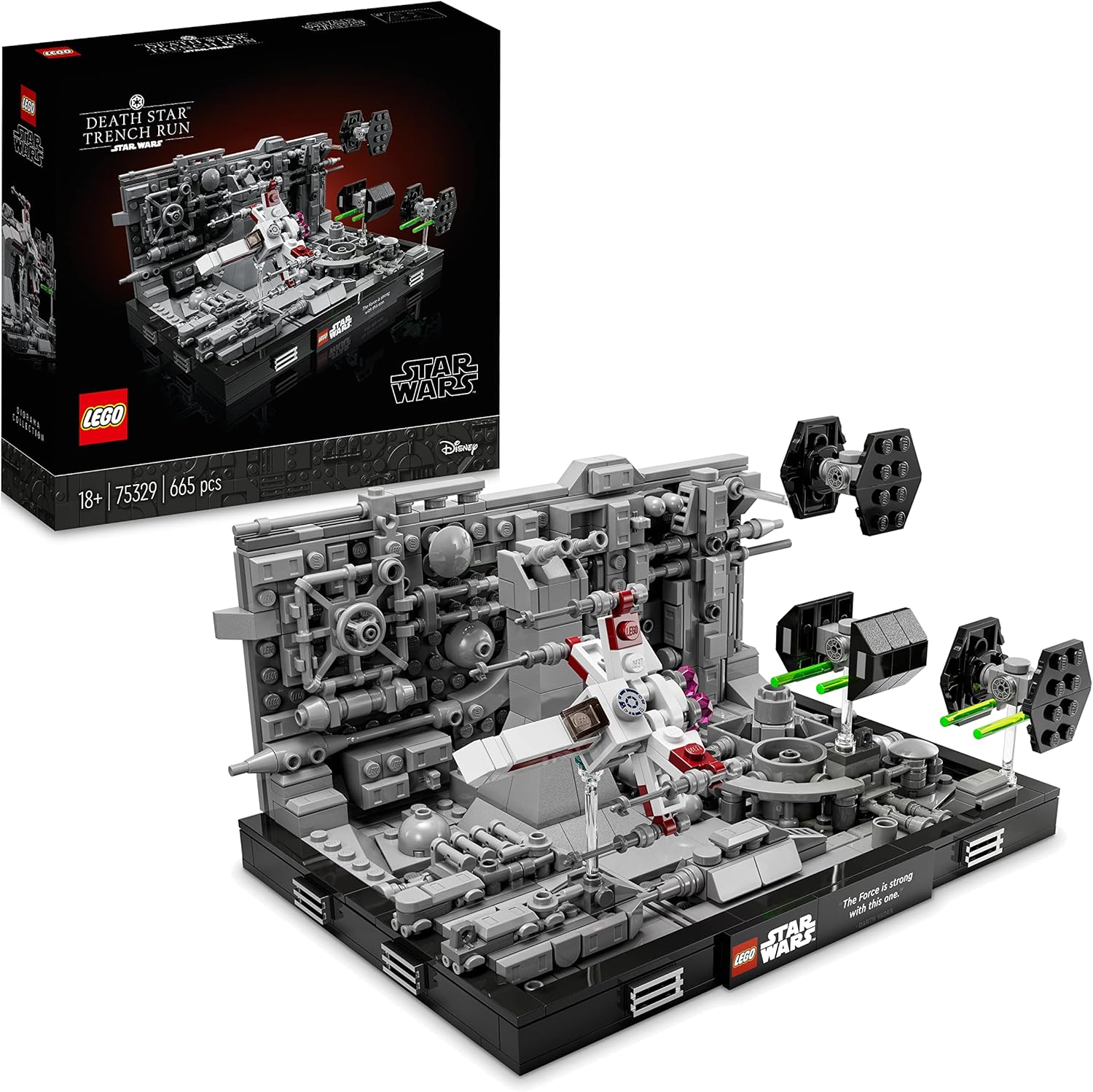 LEGO Star Wars Death Star (TM) Trench Run Diorama 75329