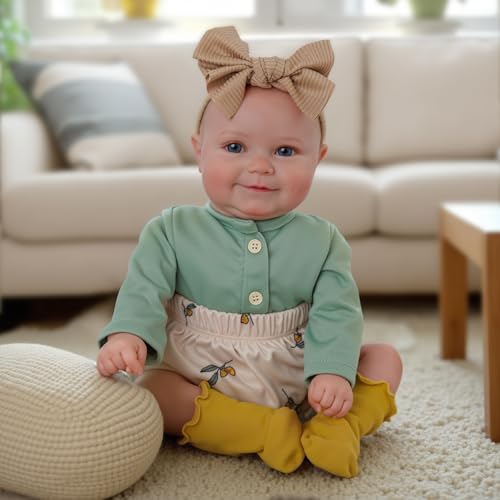 20 Inch Soft Vinyl Reborn Baby Doll with Accessories for Girls P18941