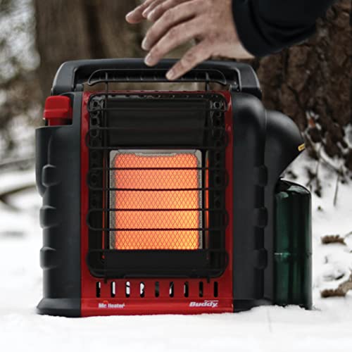 Portable Propane Radiant Heater, 4,000-9,000 BTU Indoor-Safe N260348