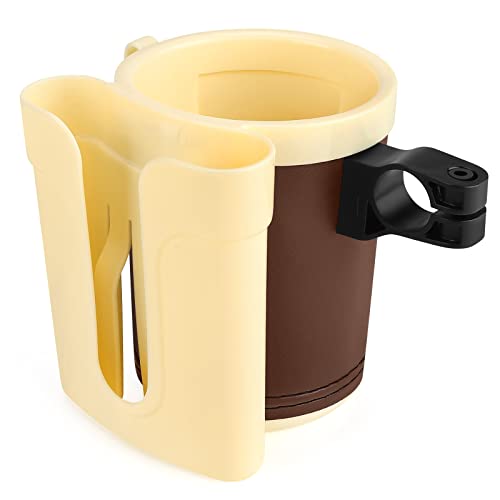 3-in-1 Bike Cup Holder with Phone and Keys Holder, Water Bottle Holder, Universal Bar Drink Can Holder for Bicycle Motorcycle Scooter H882