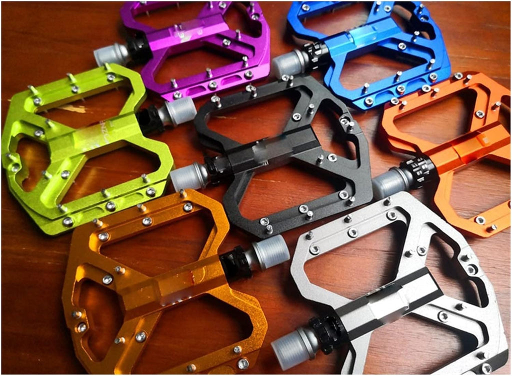 Bike Pedal Platform Alloy 9/16" 3 Bearings for Road MTB Fixie A644