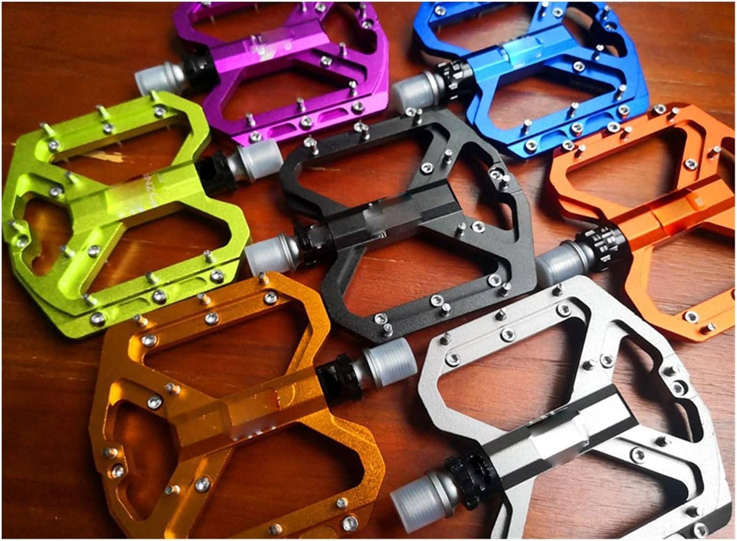 Bike Pedal Platform Alloy 9/16" 3 Bearings for Road MTB Fixie A644