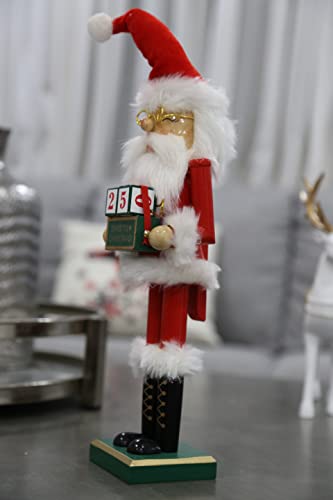 Wooden Nutcracker Christmas Decoration 14 inches X256