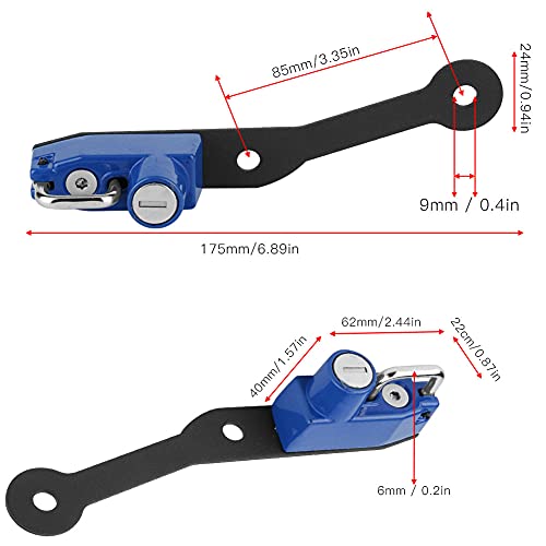 Motorcycle Helmet Lock Hook Mount Aluminum Alloy L984