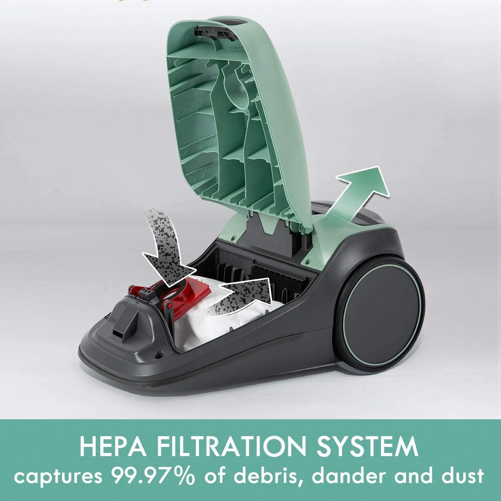 Lightweight Bagged Canister Vacuum Cleaner for Pet Hair M556
