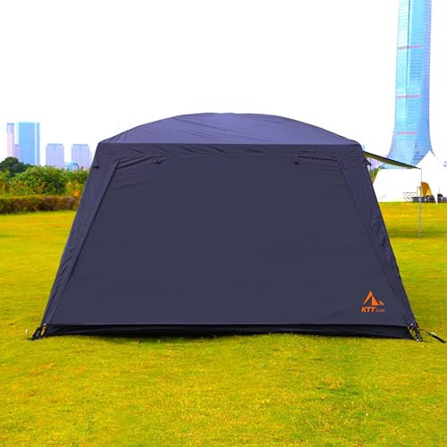 Extra Large Family Cabin Tent for Camping, 2 Rooms, 3 Doors, Waterproof E6603