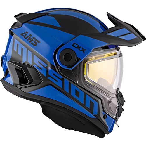 CKX Mission AMS Space Snow Helmet w/Electric Shield (Blue)