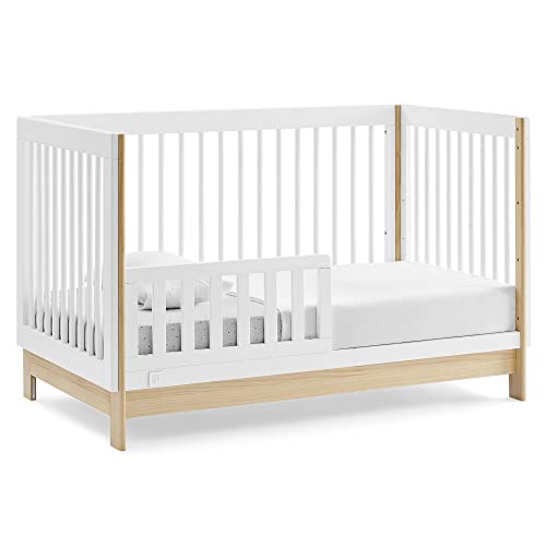 4-in-1 Convertible Crib, Bianca White/Natural A58351