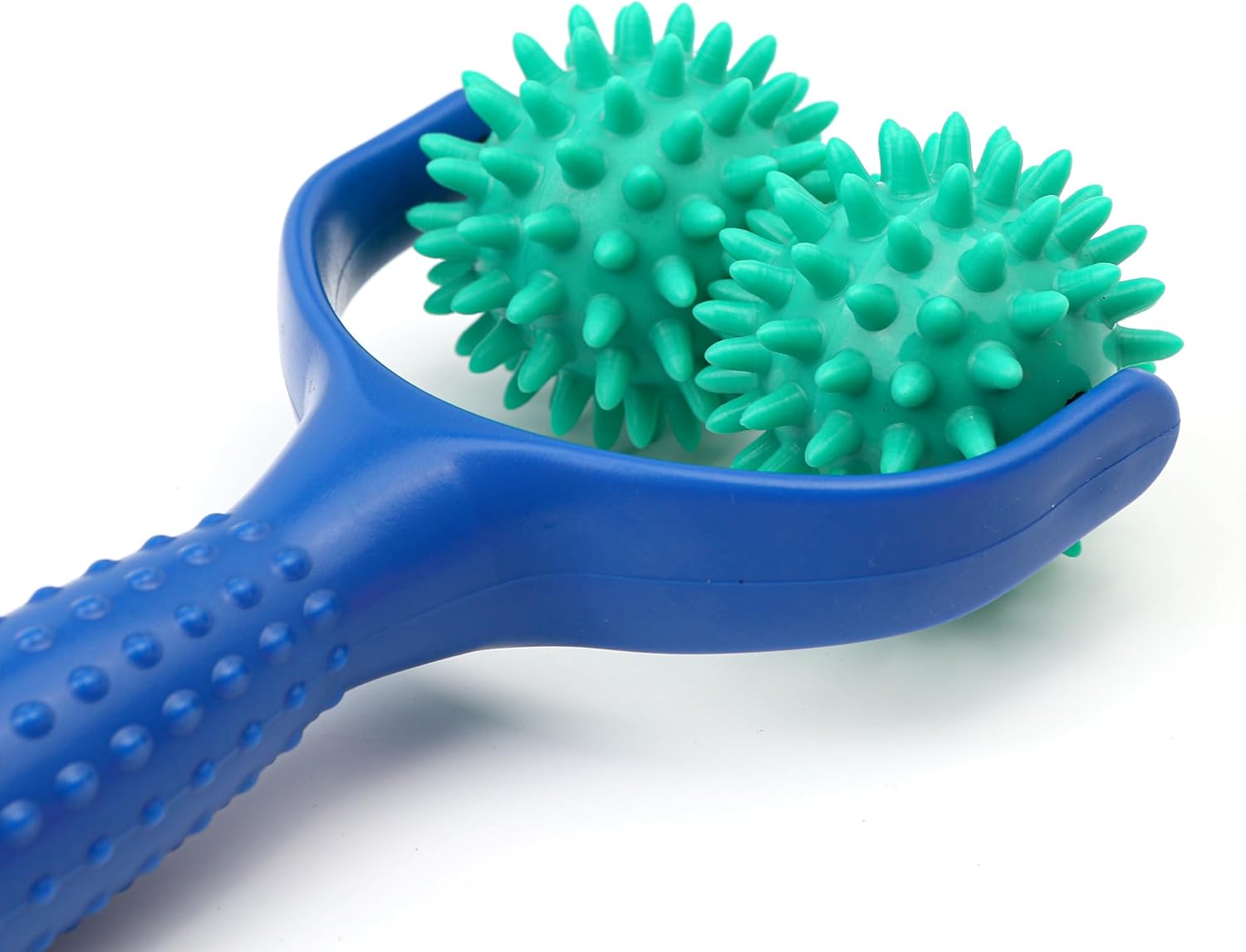 Handheld Spiky Massage Balls Rollers with Handle for Muscle Pain Relief N80731