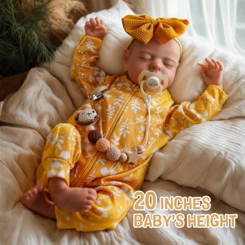 20 inch Realistic Reborn Baby Doll with Clothes for Kids Age 3+ Z4753