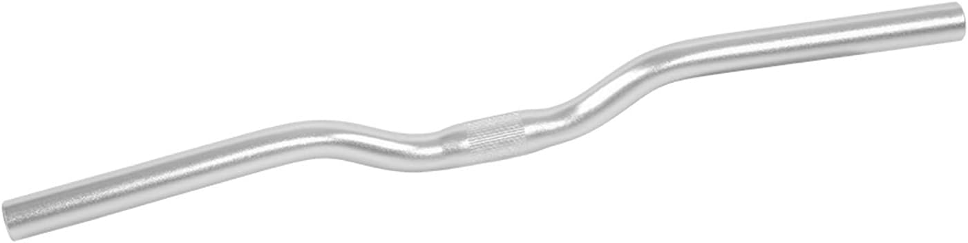 Fixed Gear Riser Handlebar Flat Bar Bike Accessory Silver T211351