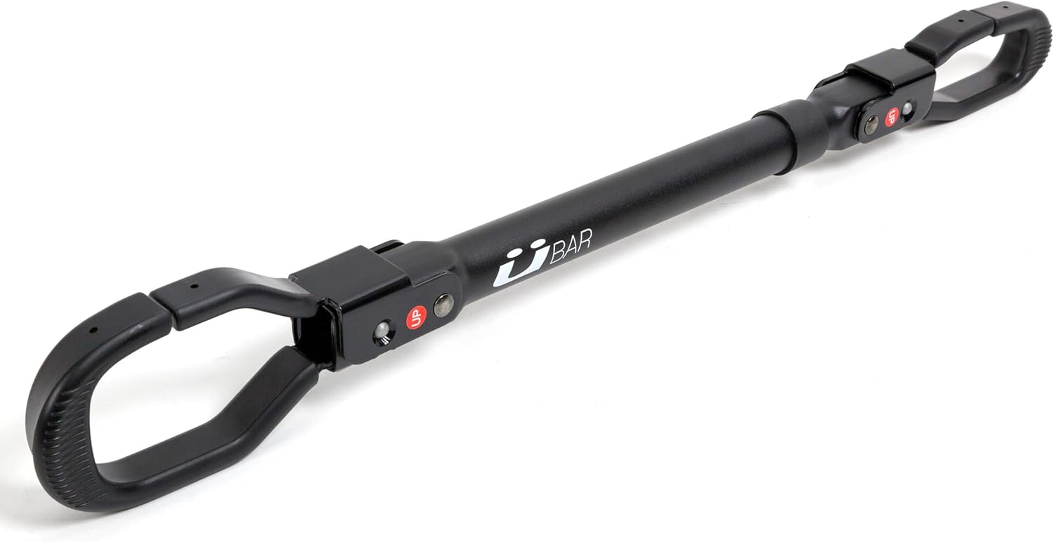 Kuat UBar, Cross-Bar-Top Tube Adapter for Bike Rack - Black