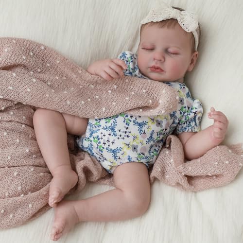 Lifelike Reborn Baby Doll 20 Inch Realistic Newborn Girl with Accessories D526
