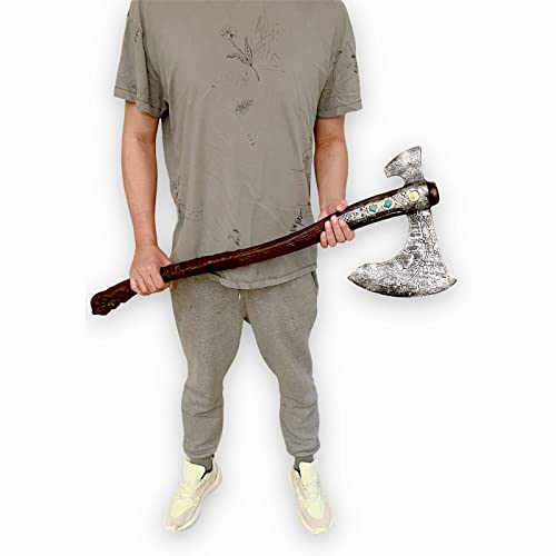 Fantasy God Viking Foam War Axe for Cosplay Costume Prop I7048
