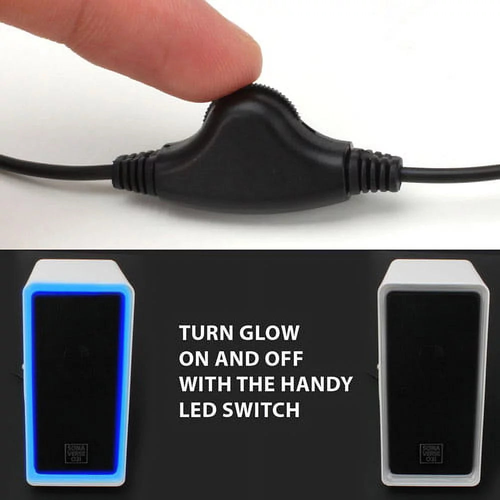 Computer Speaker System with USB Power and Built-in Volume Control N352