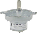 CHANCS JS-50 12V DC Slow Speed Motor CW/CCW Gear Electric Motor Brushed Mini DC Gear Motor