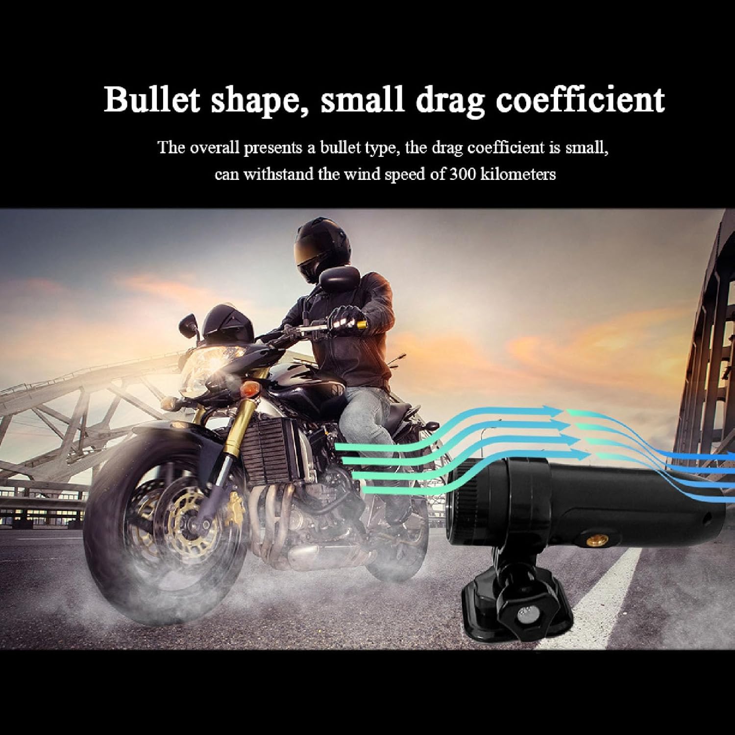 Bicycle Helmet Camera, 960P Sports Action Camera for Motorcycle N87761