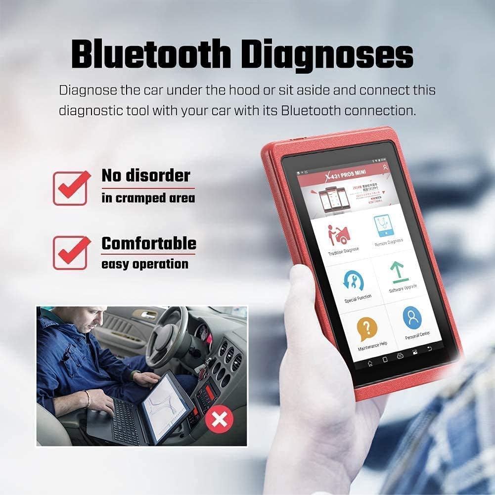 ECU Coding Diagnostic Scanner, Bi-Directional Scan Tool with Bluetooth H6987