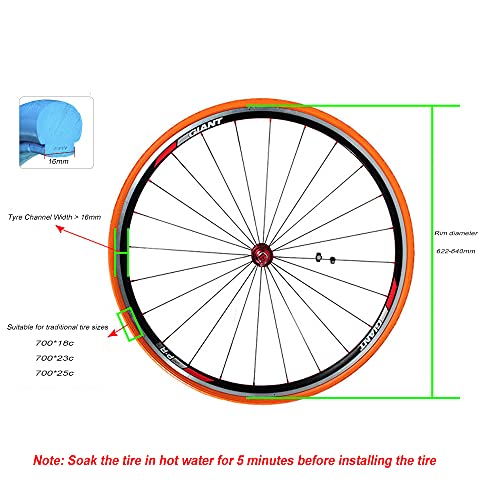 Road Bike Tires 700x23C Tubeless Fixed Gear K294