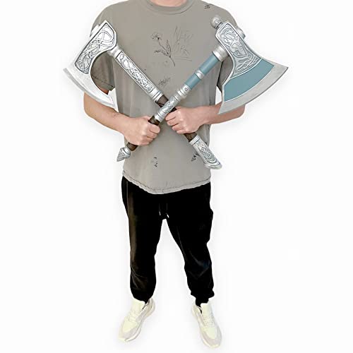 Medieval Viking Foam Axe Set for Cosplay Halloween T2655