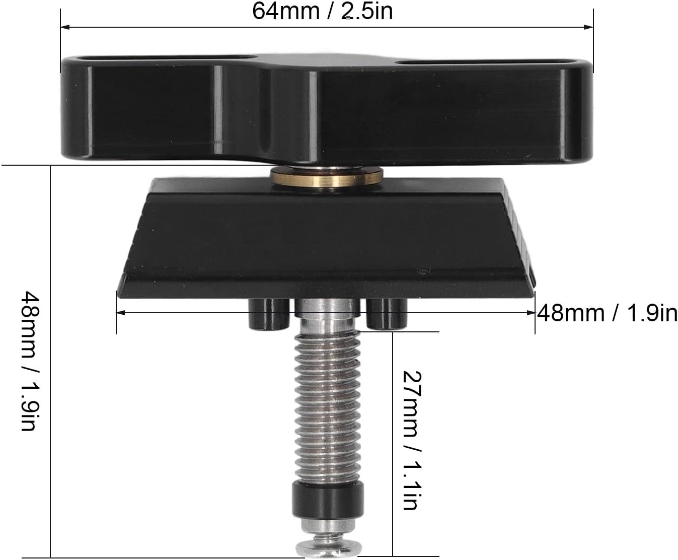 Folding Bike Hinge Clamp, Aluminium Alloy Repair Parts C853592