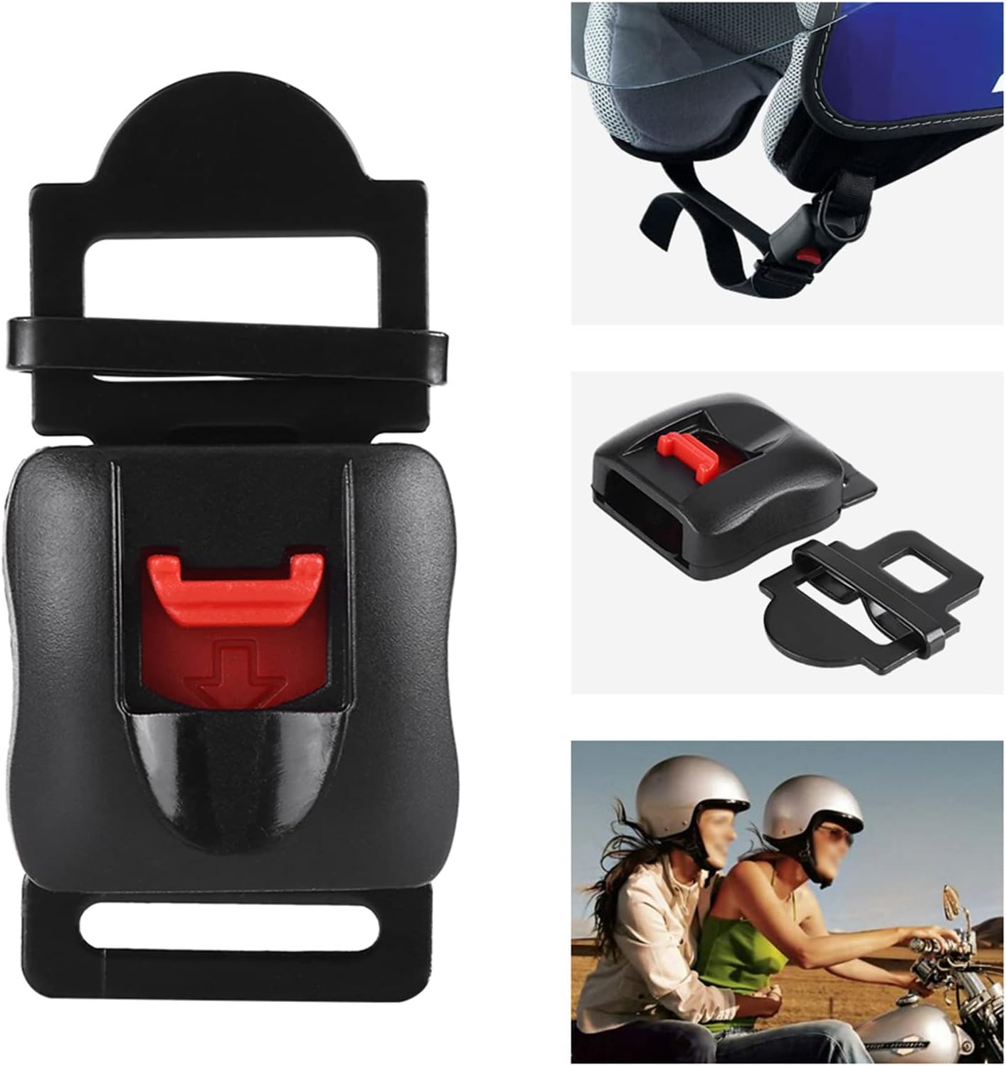 Motorcycle Helmet Buckle, 5pcs Speed Clip Chin Strap, Quick Release Q679