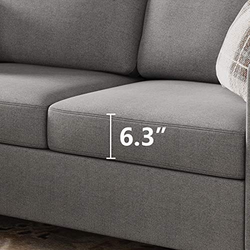 Convertible Sectional Sofa L Shaped Couch with Reversible Chaise U238492