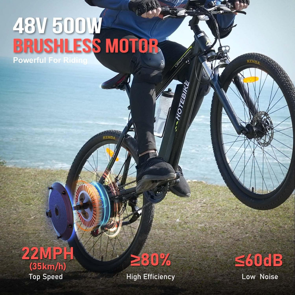 Electric Bike for Adults 500W Mountain Bike with 48V 13AH Removable Battery 26 Inch I332075