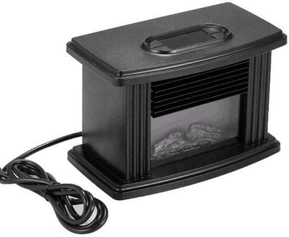 Electric Fireplace Infrared Heater, Freestanding Stove with Realistic Flame Effect M48076