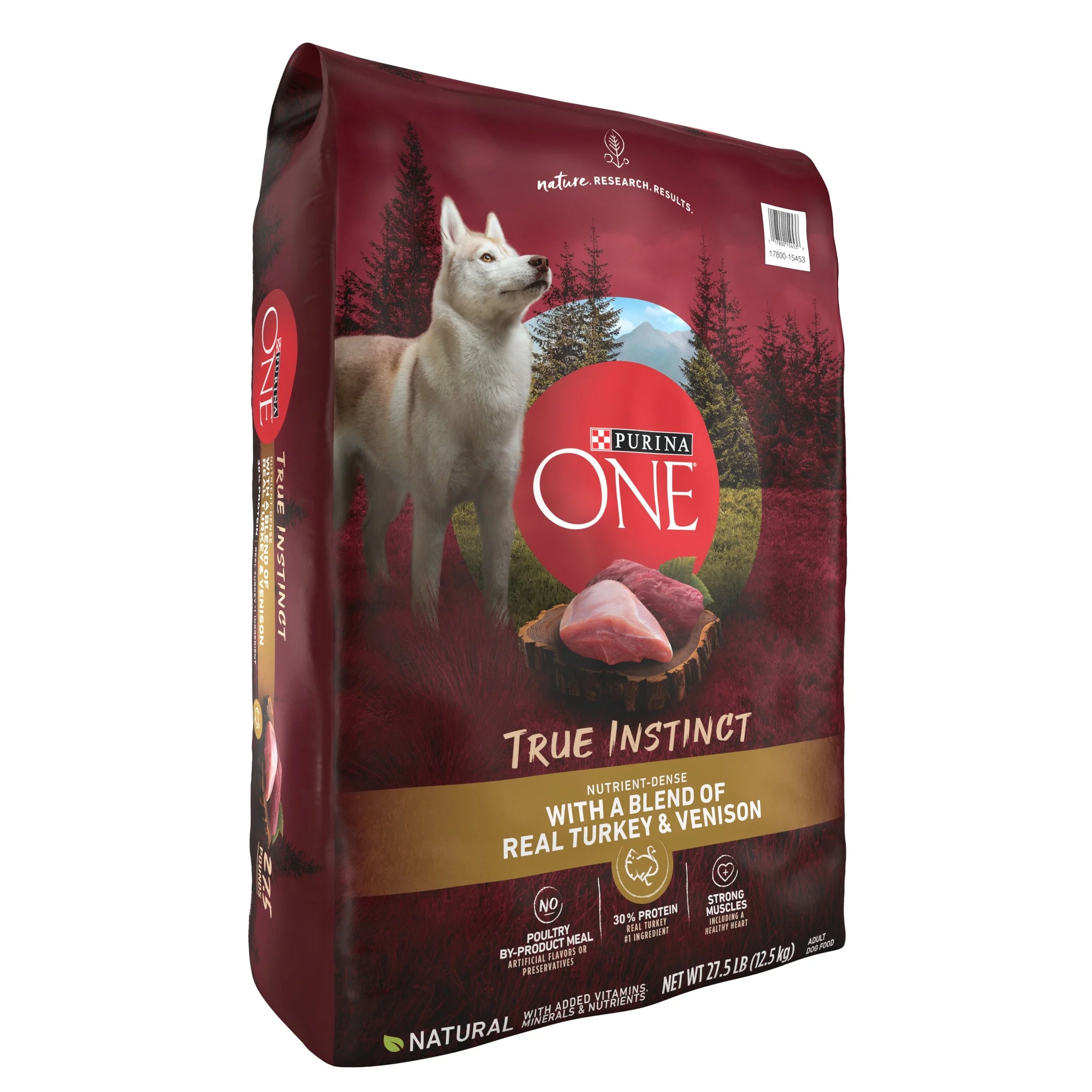Natural Dry Dog Food with Real Turkey and Venison F133