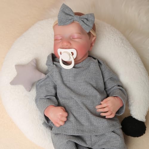 18 Inch Realistic Reborn Baby Doll Girl with Accessories U3783