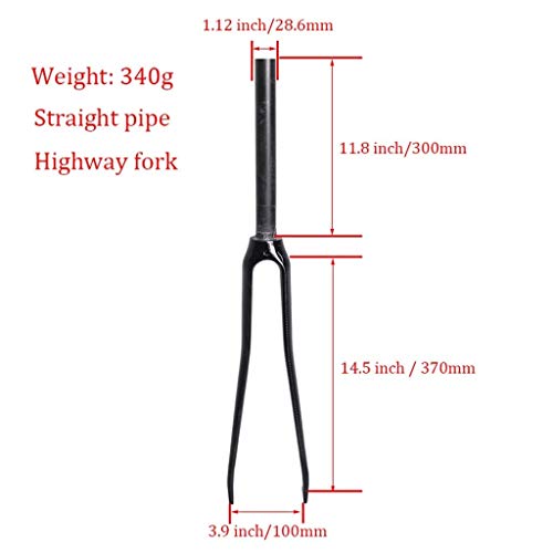 Carbon Fiber Bike Front Fork 700C Suspension for Road Bikes P720