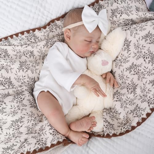 20 Inch Lifelike Newborn Baby Doll with Soft Cloth Body P122961